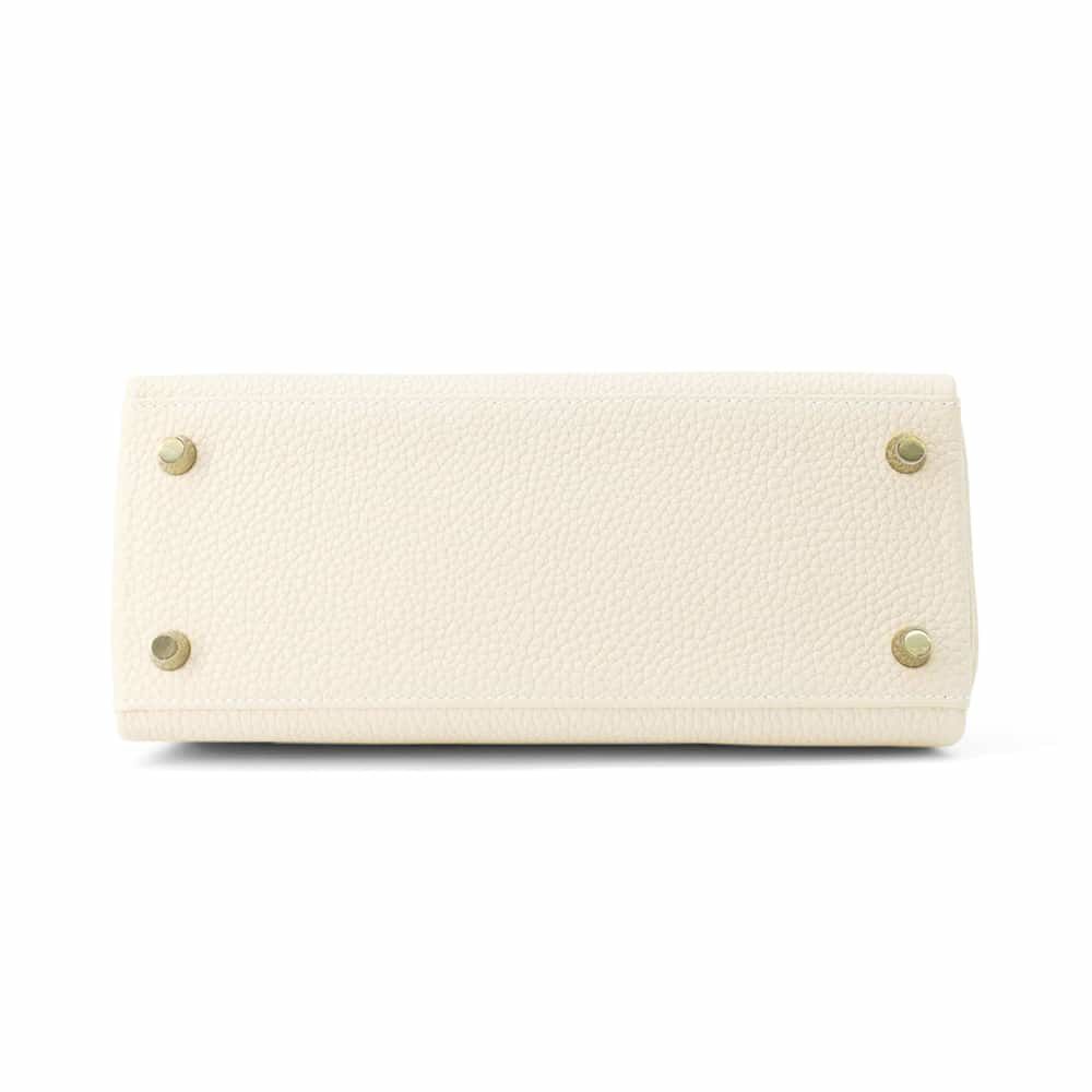 エルメス ハンドバッグ ケリー25 内縫い クレ/ゴールド金具 トゴ W刻印 2wayショルダー