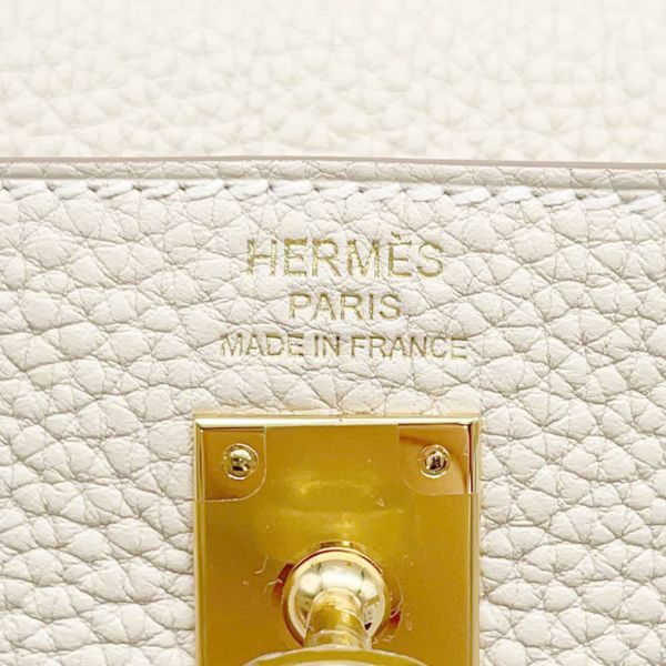 エルメス ハンドバッグ ケリー25 内縫い クレ/ゴールド金具 トゴ W刻印 2wayショルダー