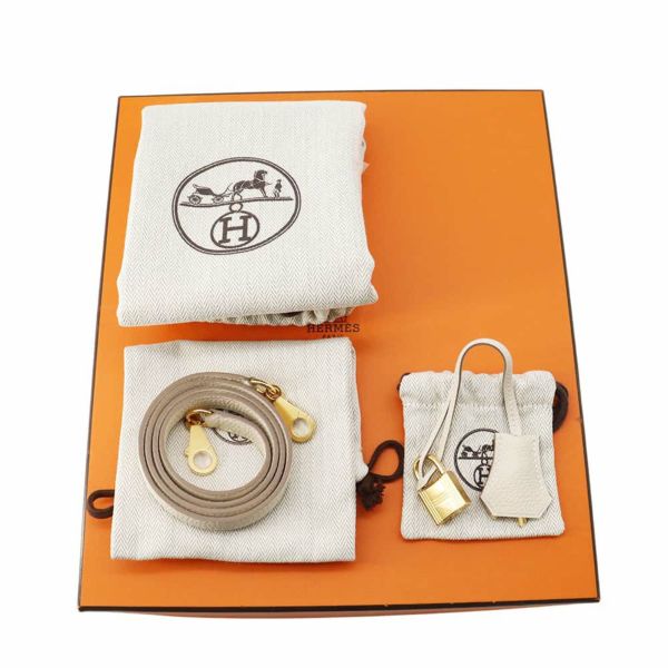 エルメス ハンドバッグ ケリー25 内縫い クレ/ゴールド金具 トゴ W刻印 2wayショルダー