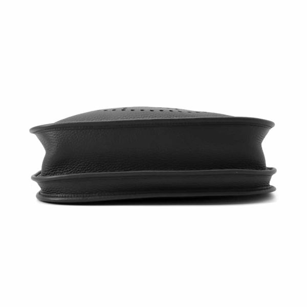 エルメス ショルダーバッグ エブリン3 PM ブラック/シルバー金具 トリヨンクレマンス W刻印 黒