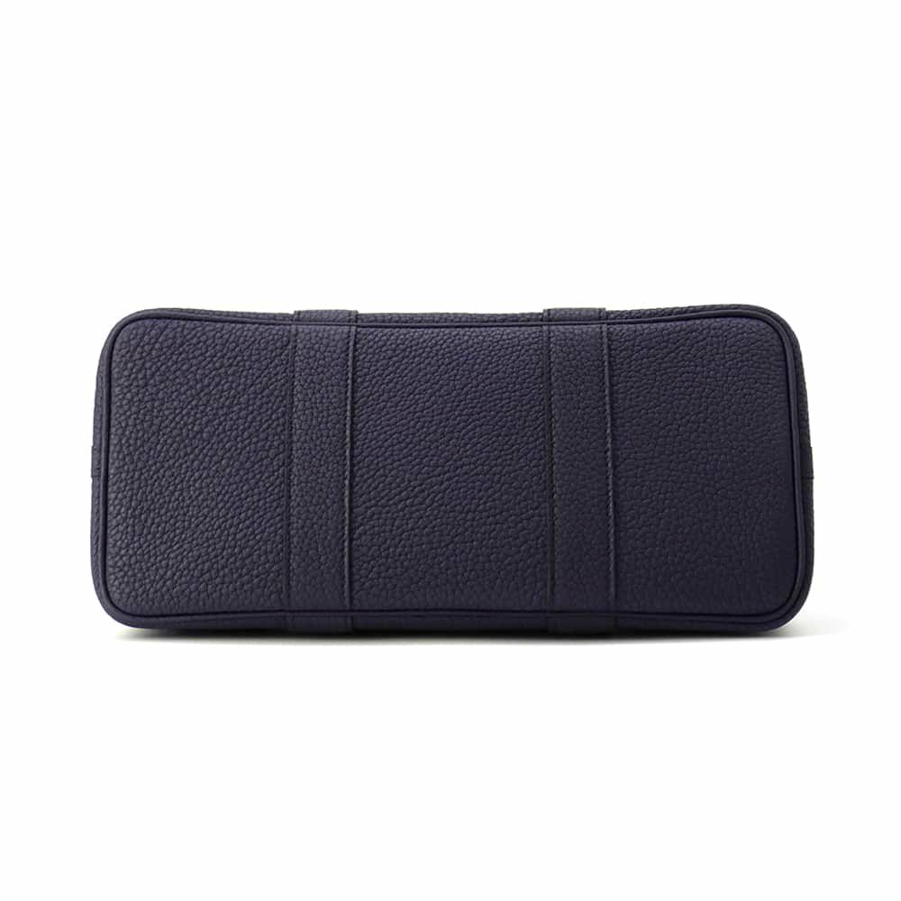 エルメス トートバッグ ガーデンパーティTPM ブルーインディゴ/シルバー金具 ネゴンダ W刻印