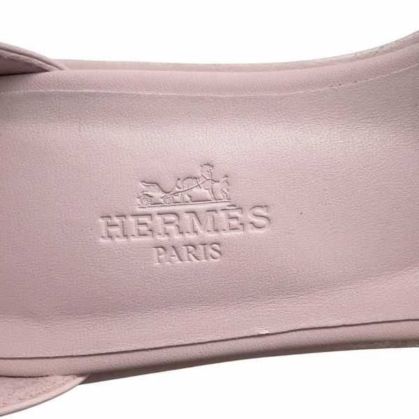 エルメス サンダル サントリーニ デニム レディースサイズ35 HERMES 靴