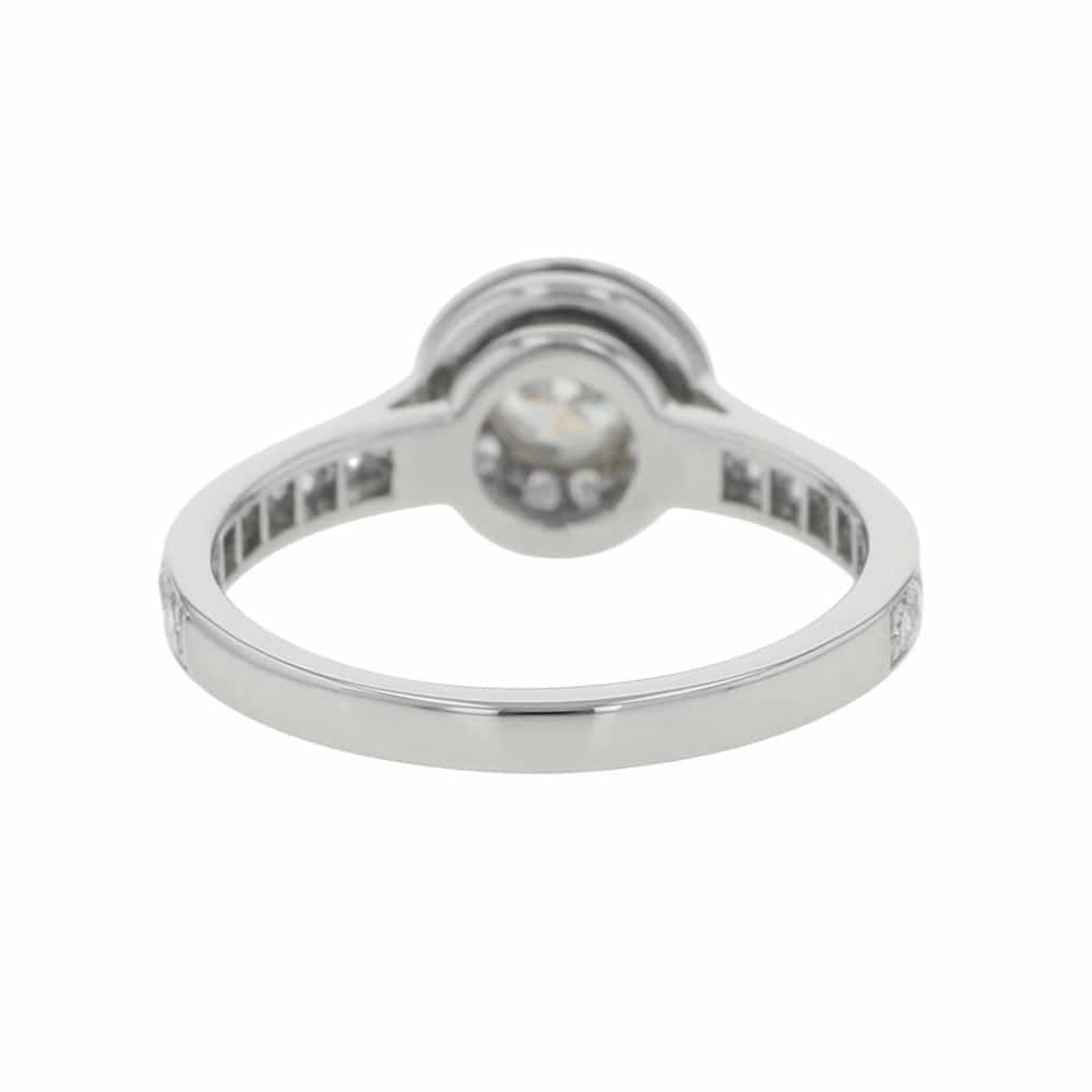 ヴァンクリーフ&アーペル リング イコーヌ ソリティア ダイヤ 29P 中石約0.3ct Pt950 リングサイズ48 VCARG33200 指輪 ジュエリー