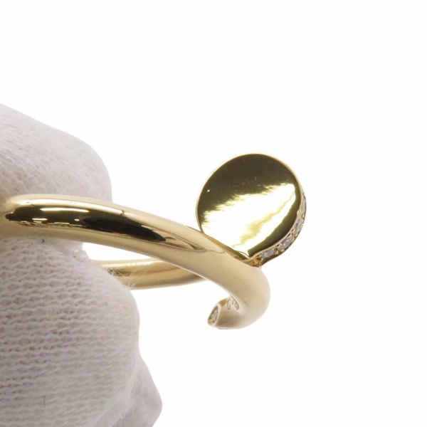 カルティエ リング ジュスト アン クル リング クラシック ダイヤ 22P 計0.13ct K18YGイエローゴールド サイズ53 B4216900 指輪