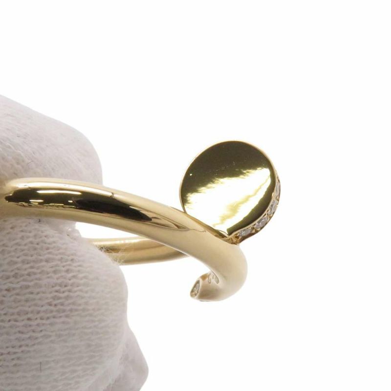 カルティエ リング ジュスト アン クル リング クラシック ダイヤ 22P 計0.13ct K18YGイエローゴールド サイズ53 B4216900 指輪