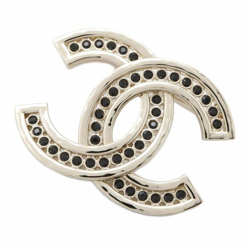 シャネル ブローチ ココマーク ラインストーン B23 K ABB832 CHANEL アクセサリー