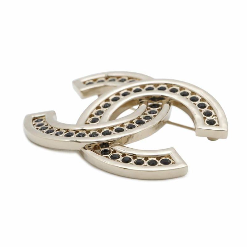 シャネル ブローチ ココマーク ラインストーン B23 K ABB832 CHANEL アクセサリー