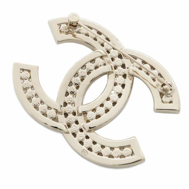 シャネル ブローチ ココマーク ラインストーン B23 K ABB832 CHANEL アクセサリー