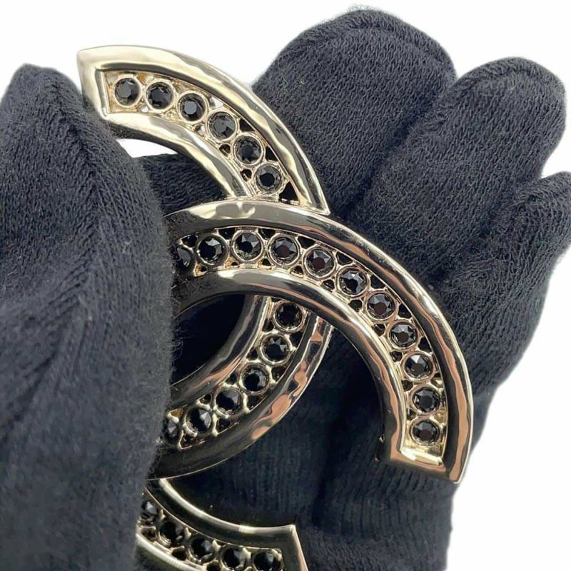 シャネル ブローチ ココマーク ラインストーン B23 K ABB832 CHANEL アクセサリー