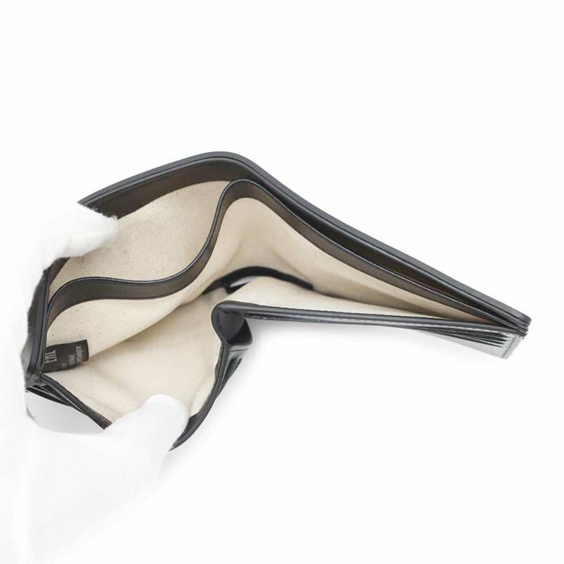 メゾンマルジェラ ニつ折り財布 4ステッチ バイフォールドウォレット S35UI0435 Maison Margiela 黒