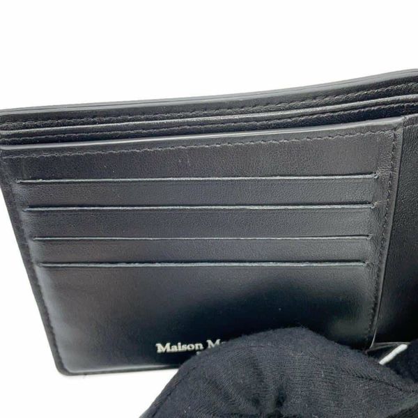 メゾンマルジェラ ニつ折り財布 4ステッチ バイフォールドウォレット S35UI0435 Maison Margiela 黒