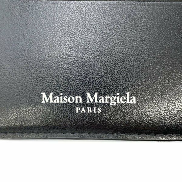 メゾンマルジェラ ニつ折り財布 4ステッチ バイフォールドウォレット S35UI0435 Maison Margiela 黒