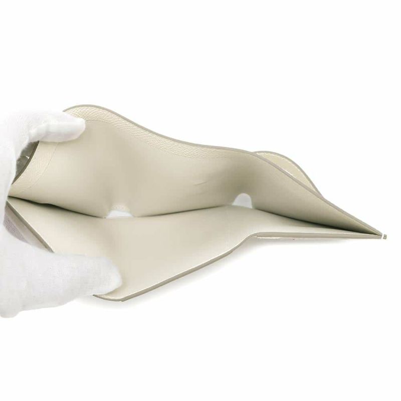 エルメス 三つ折り財布 ベアン コンビネ クレ/シルバー金具 エプソン W刻印 HERMES 財布