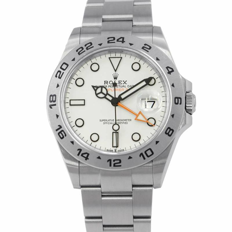 ロレックス エクスプローラー2 ランダムシリアル ルーレット 226570 ROLEX 腕時計 白文字盤
