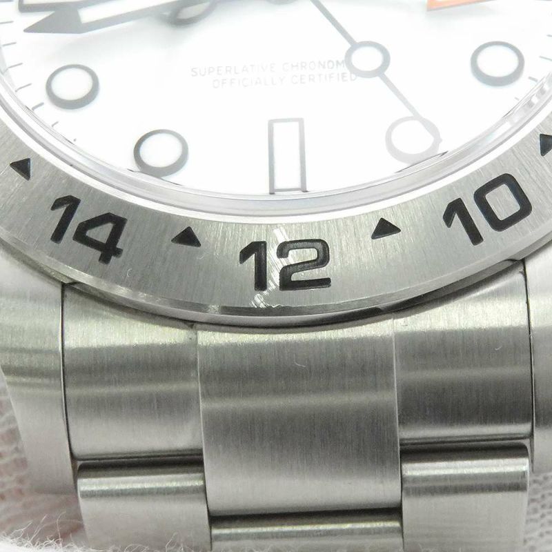 ロレックス エクスプローラー2 ランダムシリアル ルーレット 226570 ROLEX 腕時計 白文字盤