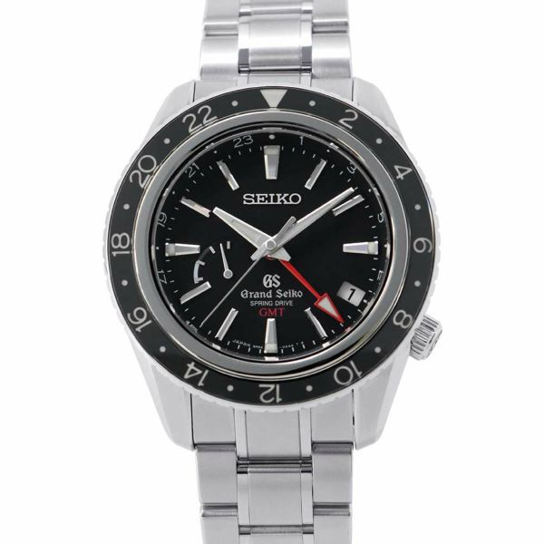 セイコー グランドセイコー スポーツコレクション GMT マスターショップ限定 SBGE001 SEIKO 黒文字盤