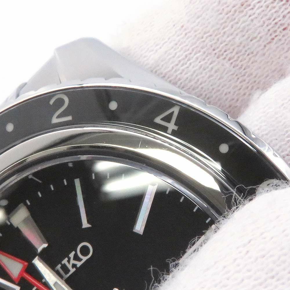 セイコー グランドセイコー スポーツコレクション GMT マスターショップ限定 SBGE001 SEIKO 黒文字盤