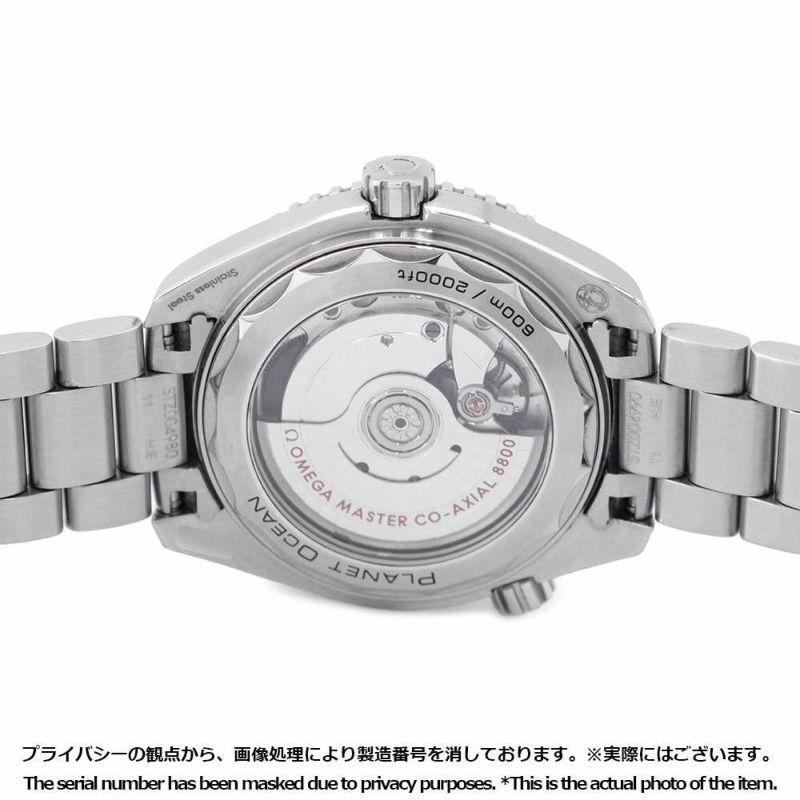 オメガ シーマスター プラネットオーシャン マスター クロノメーター 600M 215.30.40.20.03.001  ブルー文字盤