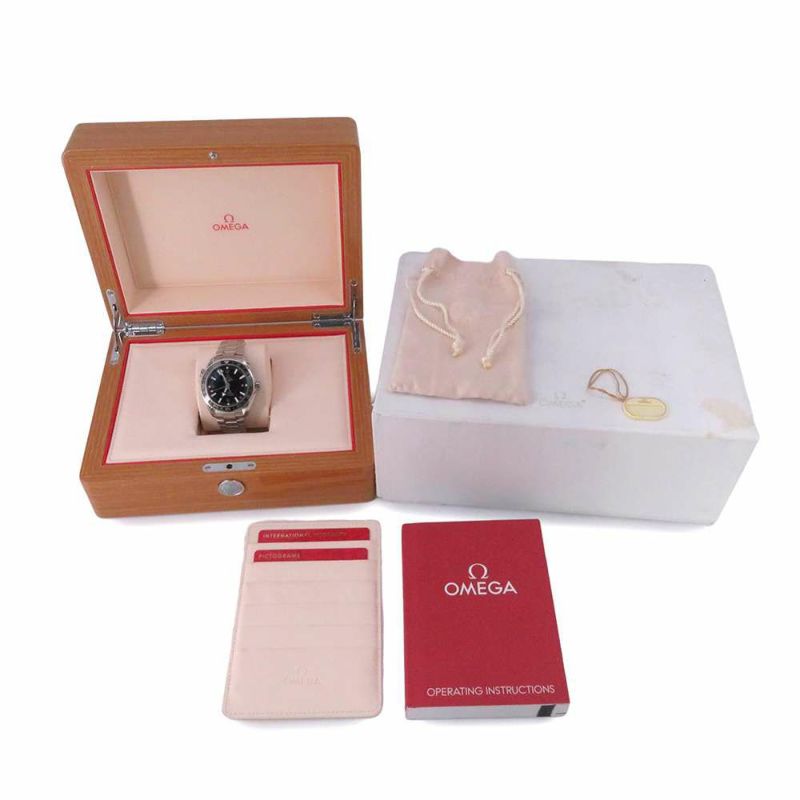 オメガ シーマスター プラネットオーシャン GMT 232.30.44.22.01.001 OMEGA 腕時計 黒文字盤