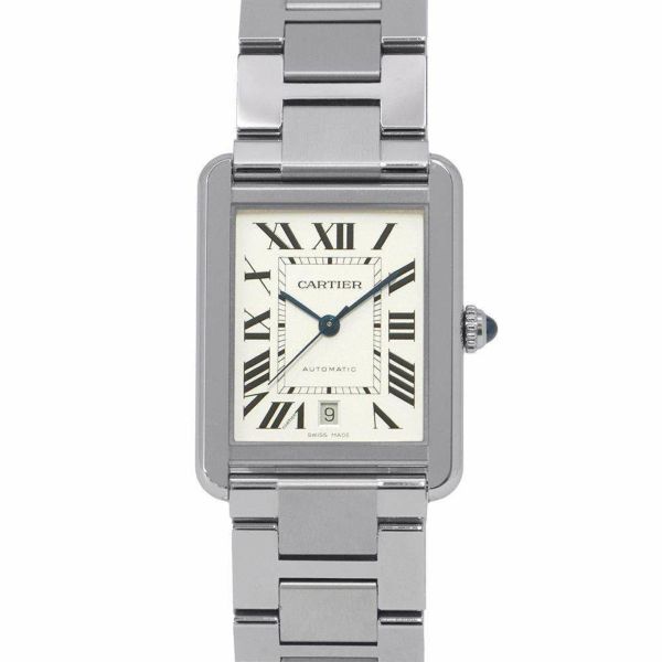 カルティエ タンク ソロ XL W5200028 Cartier 腕時計 ウォッチ シルバー文字盤