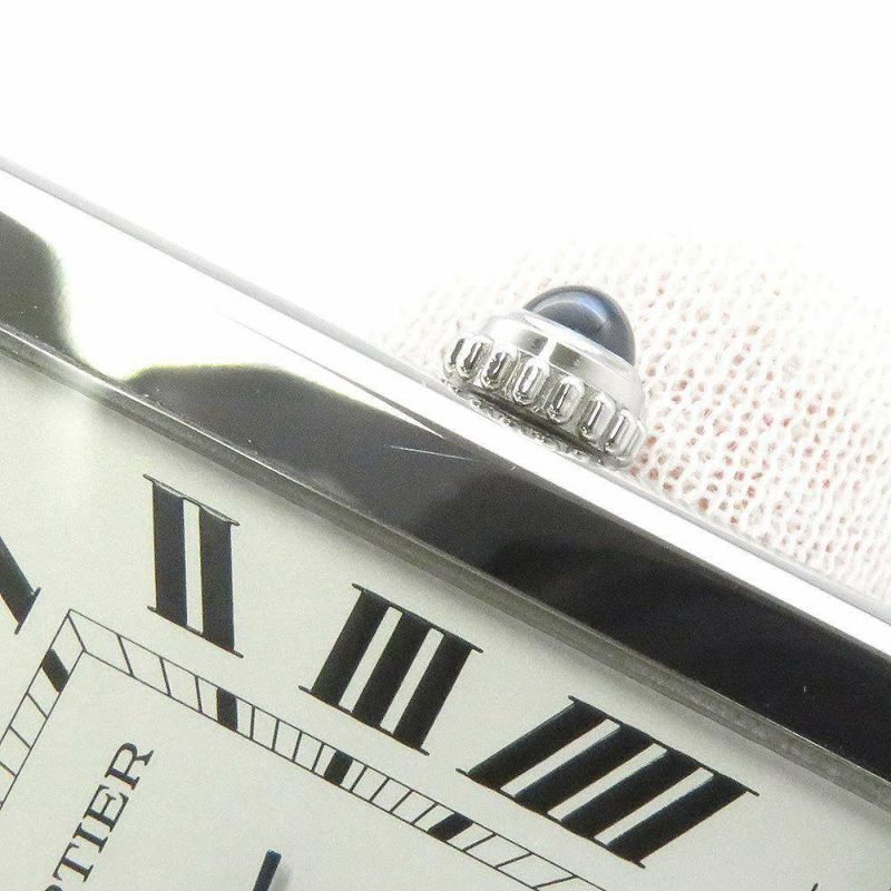 カルティエ タンク ソロ XL W5200028 Cartier 腕時計 ウォッチ シルバー文字盤