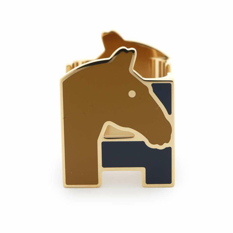 エルメス スカーフリング Hシュヴァル カレ用 メタル HERMES アクセサリー