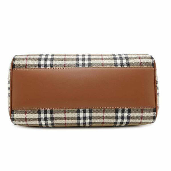 バーバリー ハンドバッグ チェック ミディアム 8071355 BURBERRY ボウリングバッグ 2wayショルダーバッグ