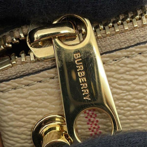 バーバリー ハンドバッグ チェック ミディアム 8071355 BURBERRY ボウリングバッグ 2wayショルダーバッグ