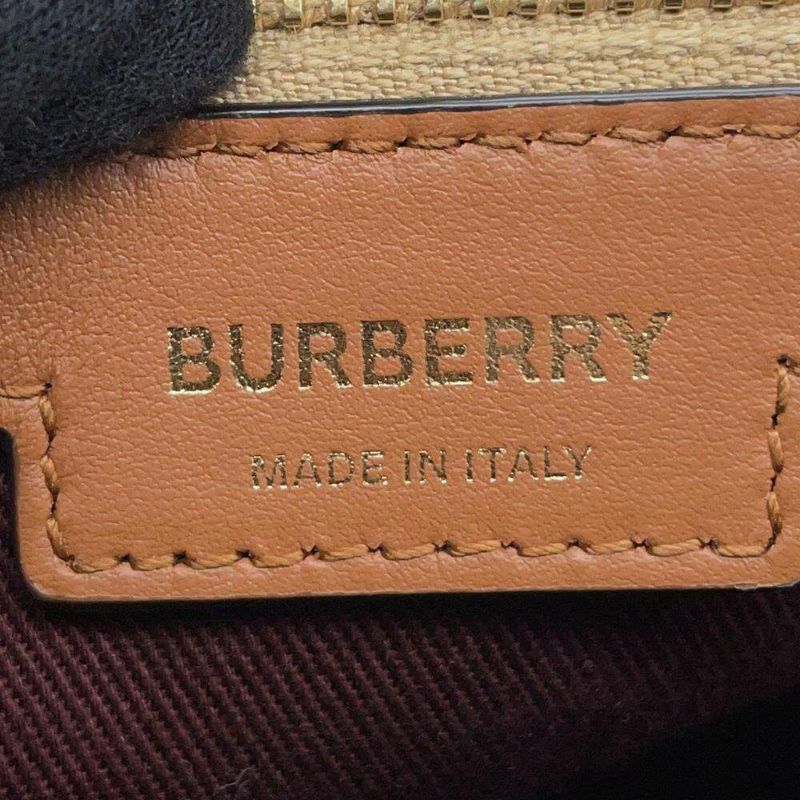 バーバリー ハンドバッグ チェック ミディアム 8071355 BURBERRY ボウリングバッグ 2wayショルダーバッグ