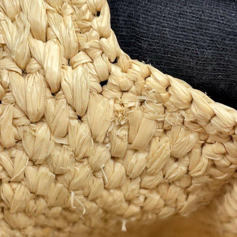 ロエベ ハンドバッグ フォント トート ミニ ラフィア A685V46X01 LOEWE 2wayショルダーバッグ かごバッグ