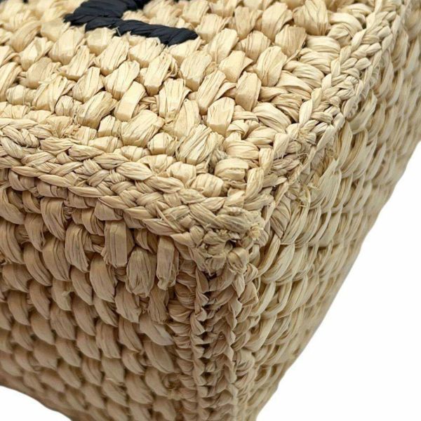 ロエベ ハンドバッグ フォント トート ミニ ラフィア A685V46X01 LOEWE 2wayショルダーバッグ かごバッグ