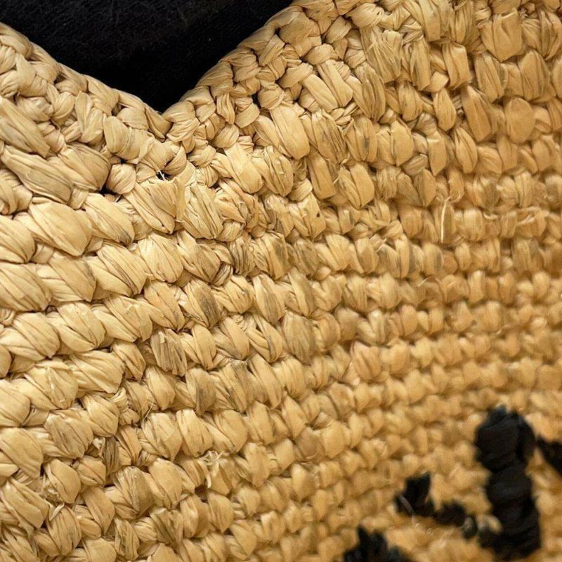 ロエベ ハンドバッグ フォント トート ミニ ラフィア A685V46X01 LOEWE 2wayショルダーバッグ かごバッグ