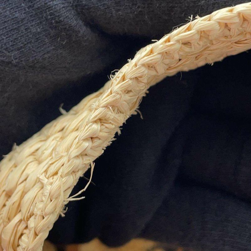 ロエベ ハンドバッグ フォント トート ミニ ラフィア A685V46X01 LOEWE 2wayショルダーバッグ かごバッグ