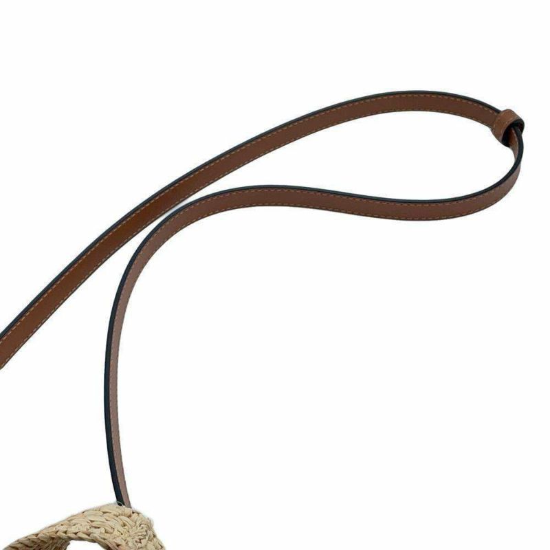 ロエベ ハンドバッグ フォント トート ミニ ラフィア A685V46X01 LOEWE 2wayショルダーバッグ かごバッグ