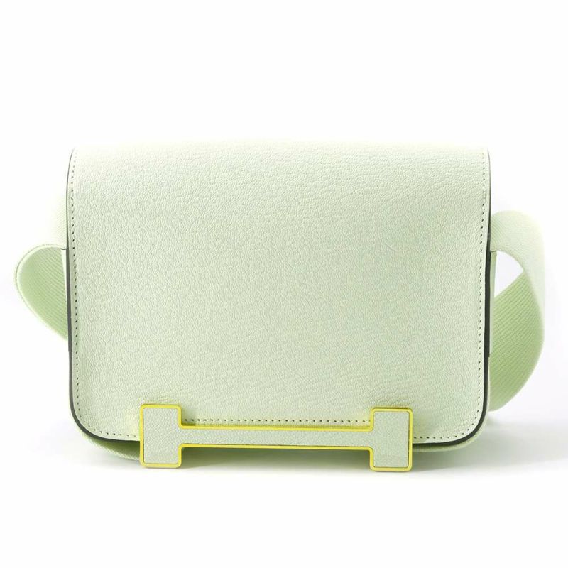 エルメス ショルダーバッグ ゲタ ヴェールフィズ/ゴールド金具 シェブルミゾル B刻印