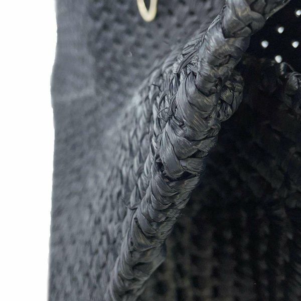 サルバトーレ・フェラガモ ハンドバッグ スタジオバスケット ラフィア Ferragamo バッグ