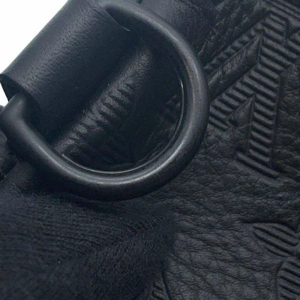 ルイヴィトン ボディバッグ モノグラム・シャドウ デュオ・スリングバッグ M21890 ヴィトン ブラック 黒