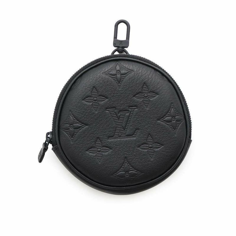 ルイヴィトン ボディバッグ モノグラム・シャドウ デュオ・スリングバッグ M21890 ヴィトン ブラック 黒