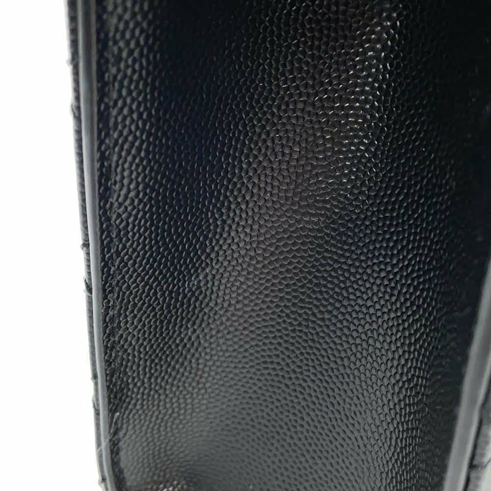 サンローランパリ チェーンショルダーバッグ エンヴェロップ ミディアム カーフレザー 600185 2way 黒