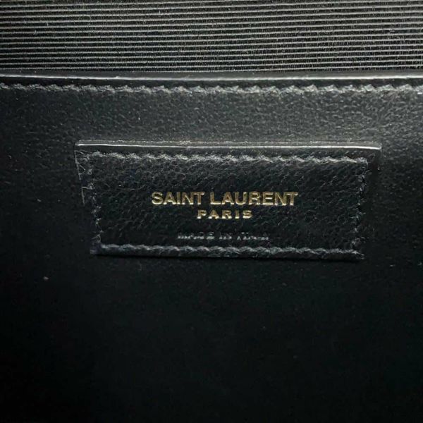 サンローランパリ チェーンショルダーバッグ エンヴェロップ ミディアム カーフレザー 600185 2way 黒