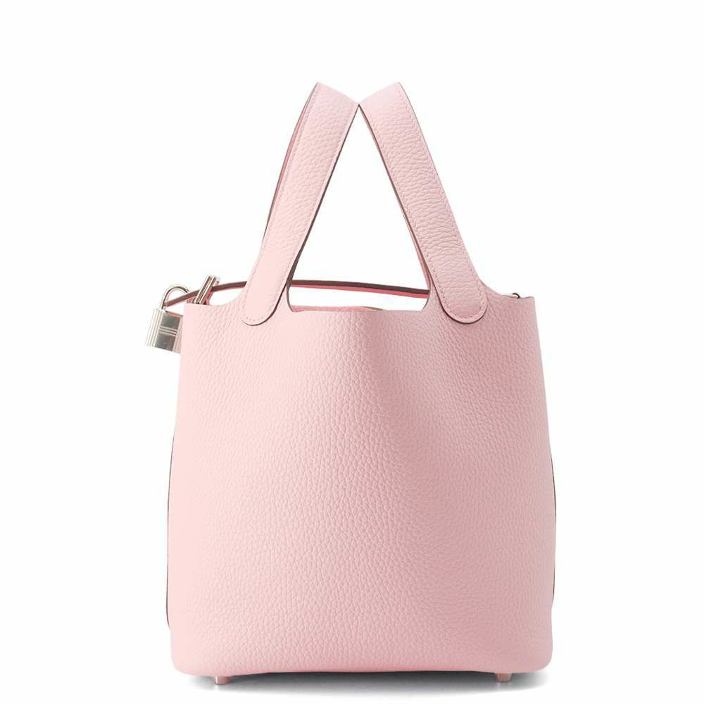 エルメス ハンドバッグ ピコタンロックPM ローズサクラ/シルバー金具 トリヨンクレマンス K刻印