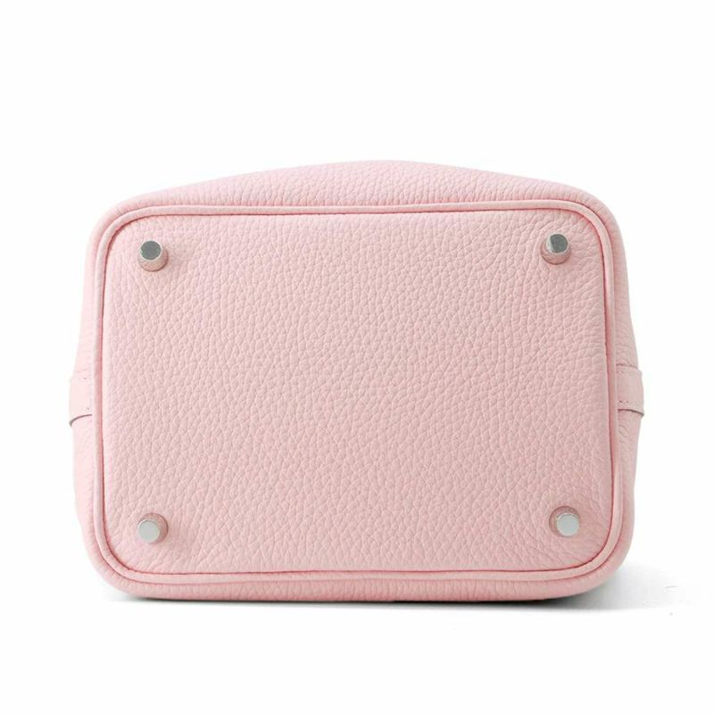 エルメス ハンドバッグ ピコタンロックPM ローズサクラ/シルバー金具 トリヨンクレマンス K刻印