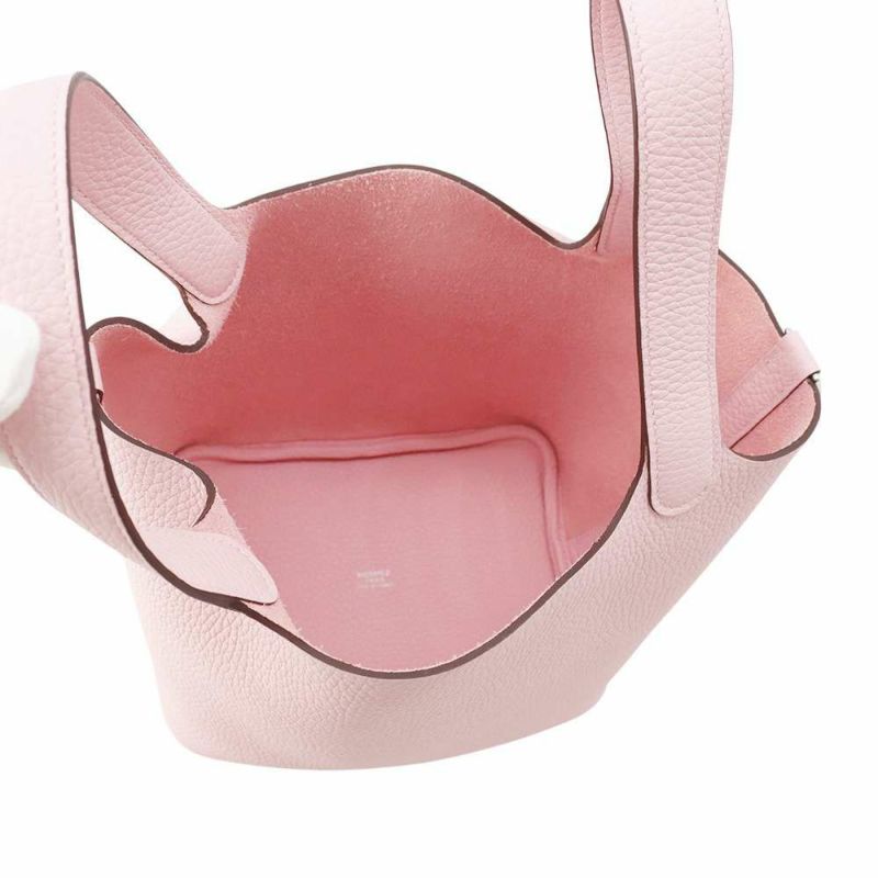 エルメス ハンドバッグ ピコタンロックPM ローズサクラ/シルバー金具 トリヨンクレマンス K刻印