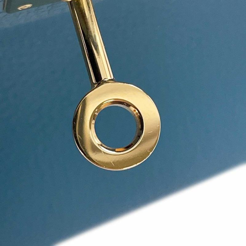 エルメス バーキン25 ニューブルージーン/ゴールド金具 トゴ W刻印 HERMES Birkin ハンドバッグ