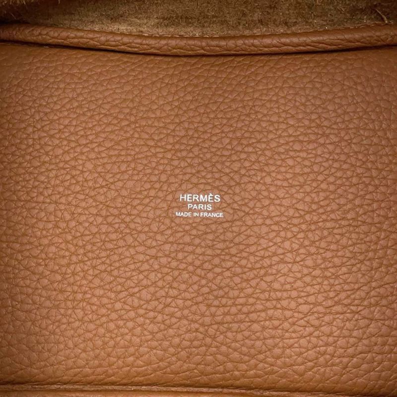 エルメス ハンドバッグ ピコタンロックPM ゴールド/シルバー金具 トリヨンクレマンス Z刻印