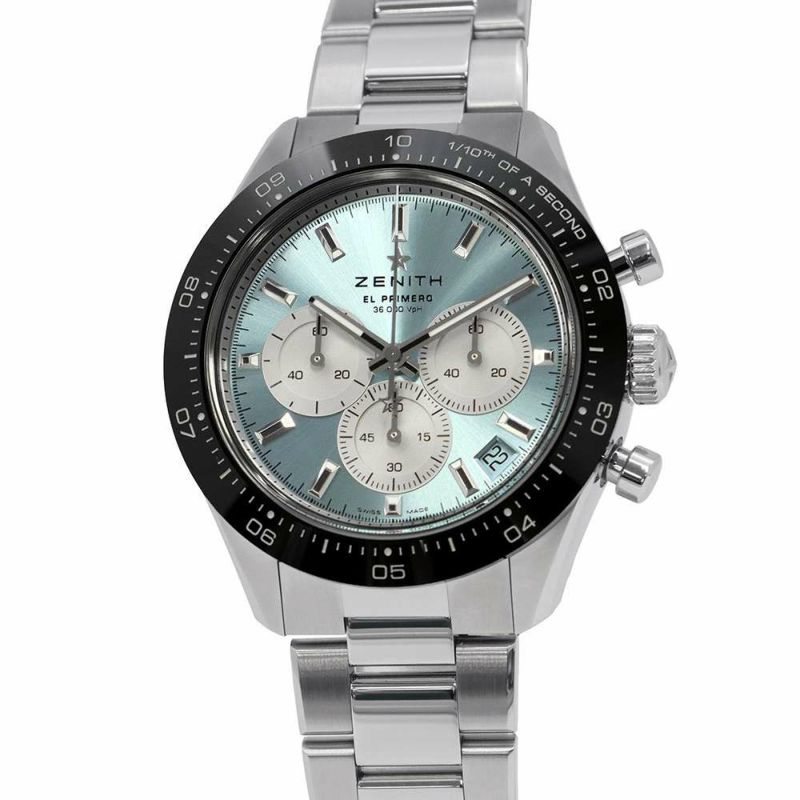 ゼニス クロノマスター スポーツ ヨシダ スペシャル 300本限定 03.3106.3600/55.M3100 アイスブルー文字盤