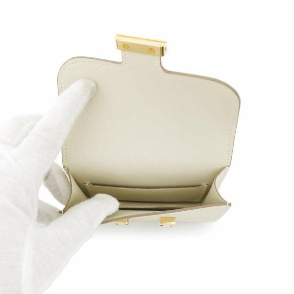 エルメス 財布 コンスタンス スリム クレ/ピンクゴールド金具 エプソン Z刻印 HERMES 財布