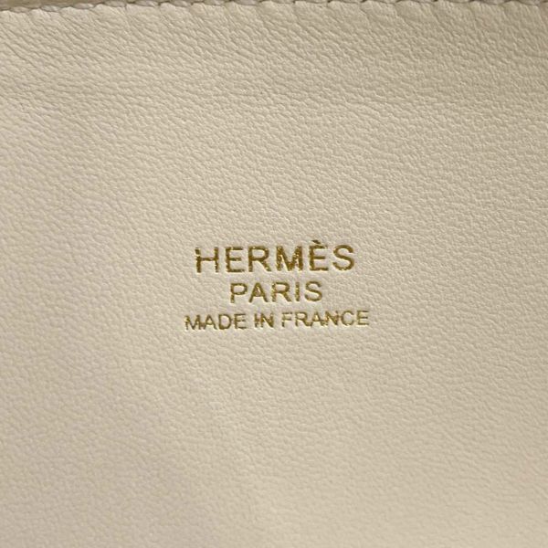 エルメス ハンドバッグ ボリード27 クレ/ゴールド金具 ヴォーエプソン Z刻印 HERMES 2way