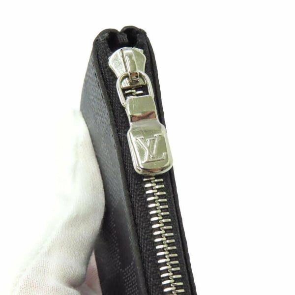 ルイヴィトン コインケース  ダミエ・グラフィット ポシェットクレ N60155 ルイヴィトン 黒 ブラック