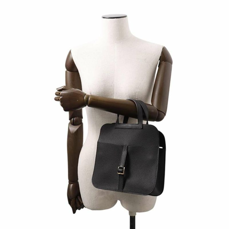 エルメス ハンドバッグ アルザン25 ブラック/ゴールド金具 トリヨンクレマンス K刻印 2way 黒